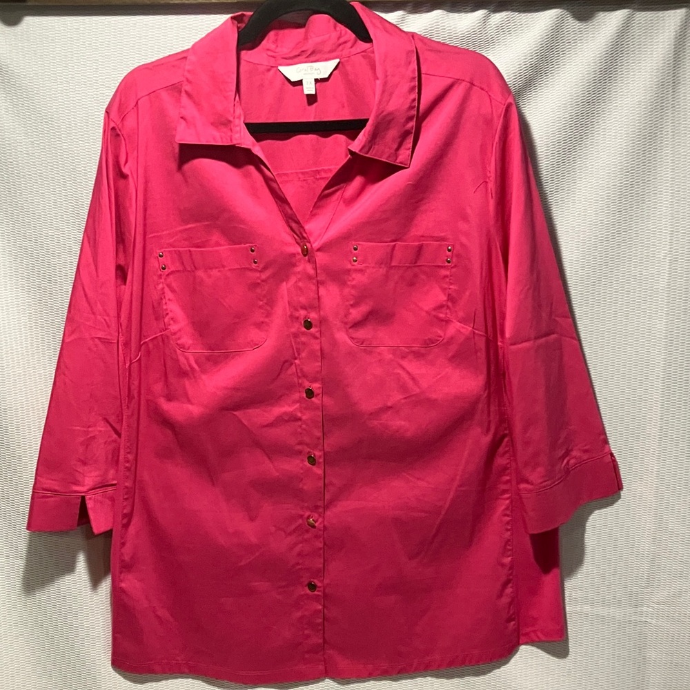 Coral Bay Fuchsia Blouse